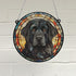 Newfoundland Stained Glass Effect Suncatcher